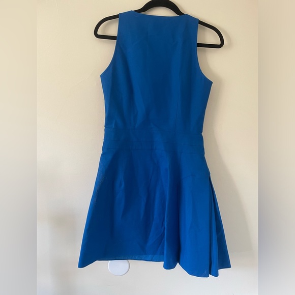 DEREK LAM 10 CROSBY Electric Blue Sleevless Dress - Picture 9 of 9